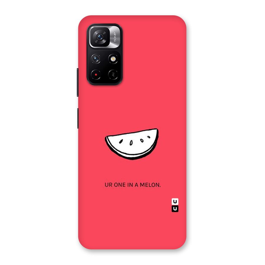 One In Melon Back Case for Redmi Note 11T 5G