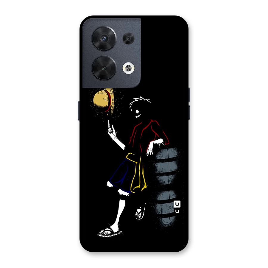 One Piece Luffy Style Back Case for Oppo Reno8 5G
