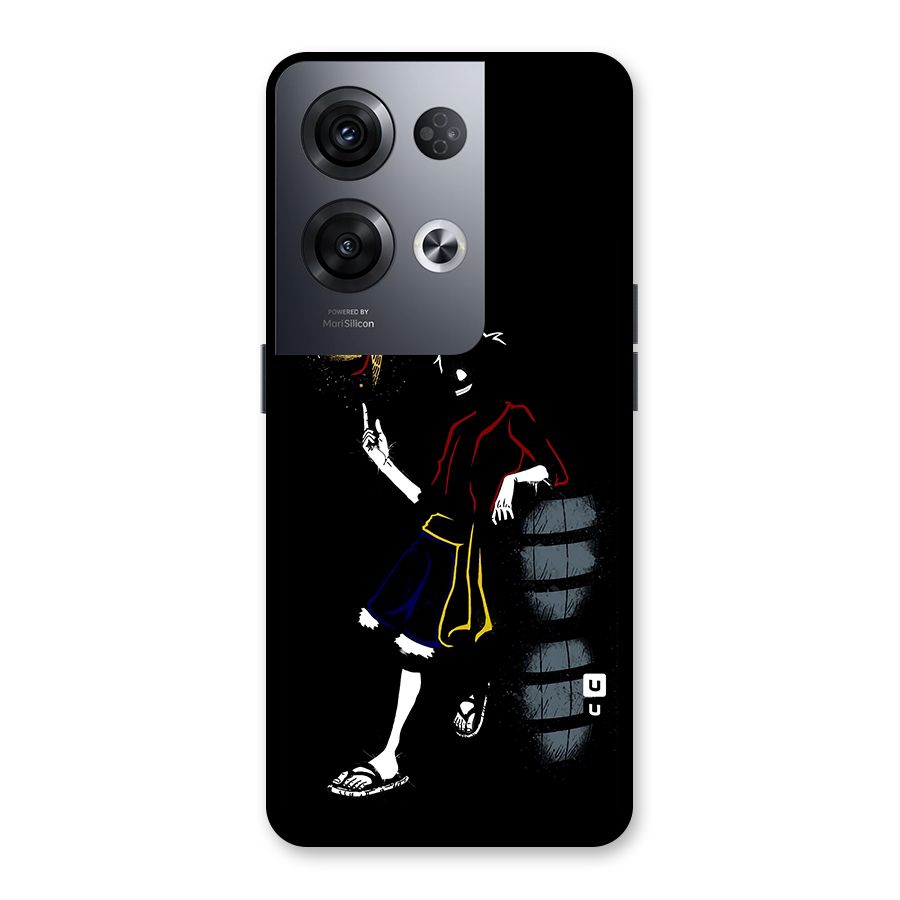 One Piece Luffy Style Back Case for Oppo Reno8 Pro 5G