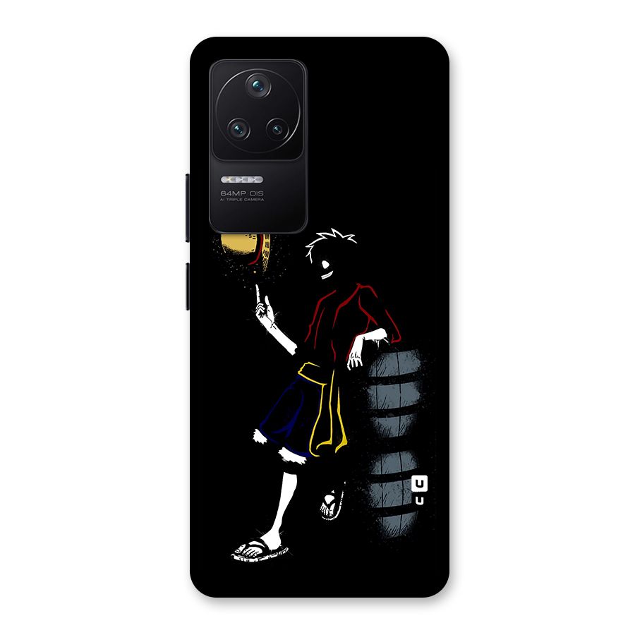 One Piece Luffy Style Back Case for Poco F4 5G
