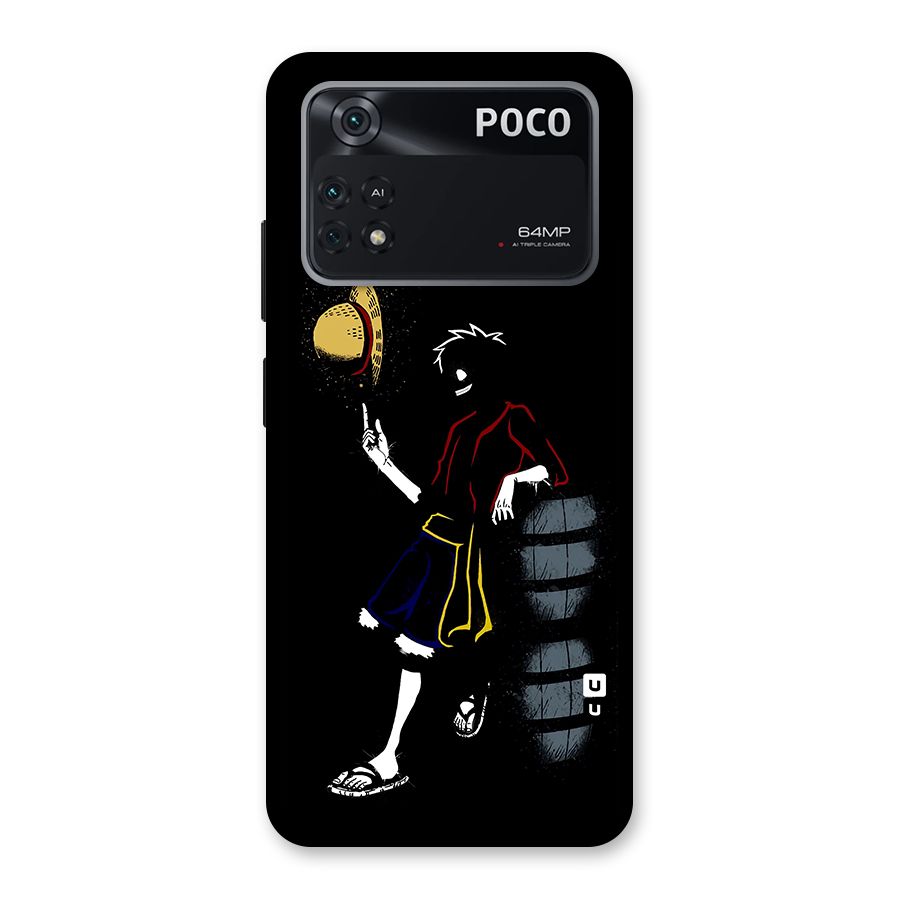 One Piece Luffy Style Back Case for Poco M4 Pro 4G