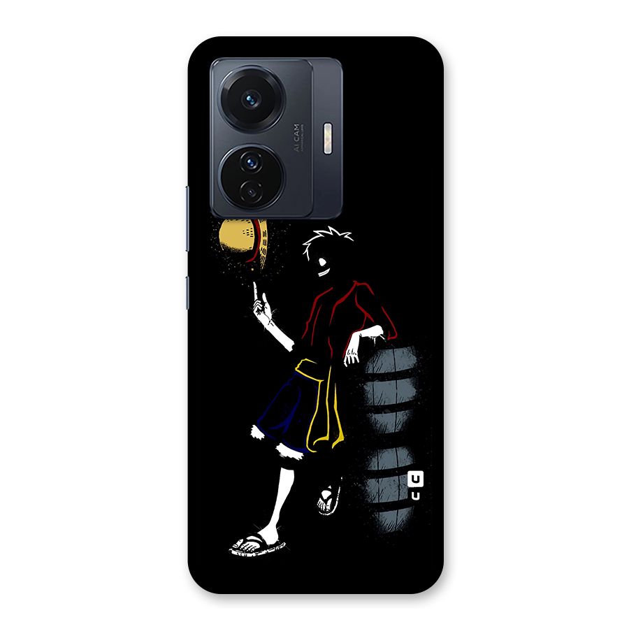 One Piece Luffy Style Back Case for Vivo T1 Pro