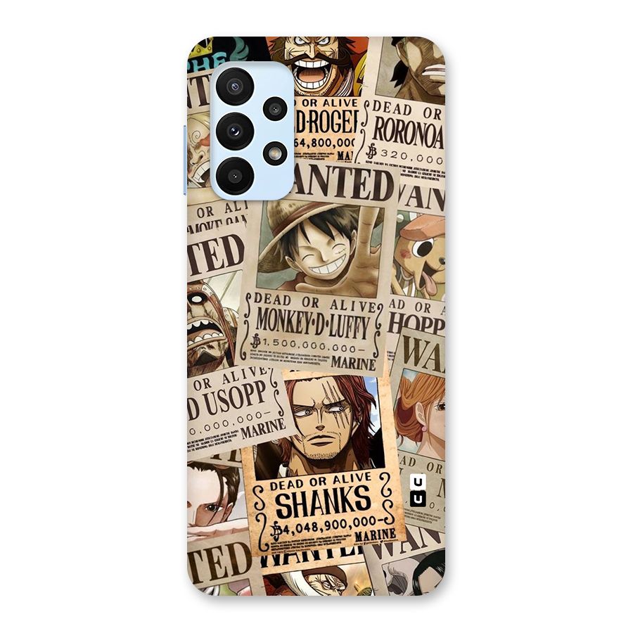 One Piece Most Wanted Back Case for Galaxy A23
