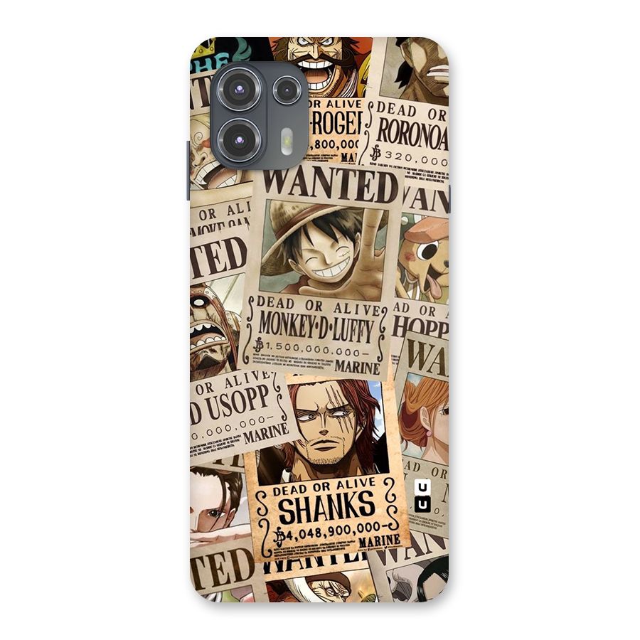 One Piece Most Wanted Back Case for Motorola Edge 20 Fusion