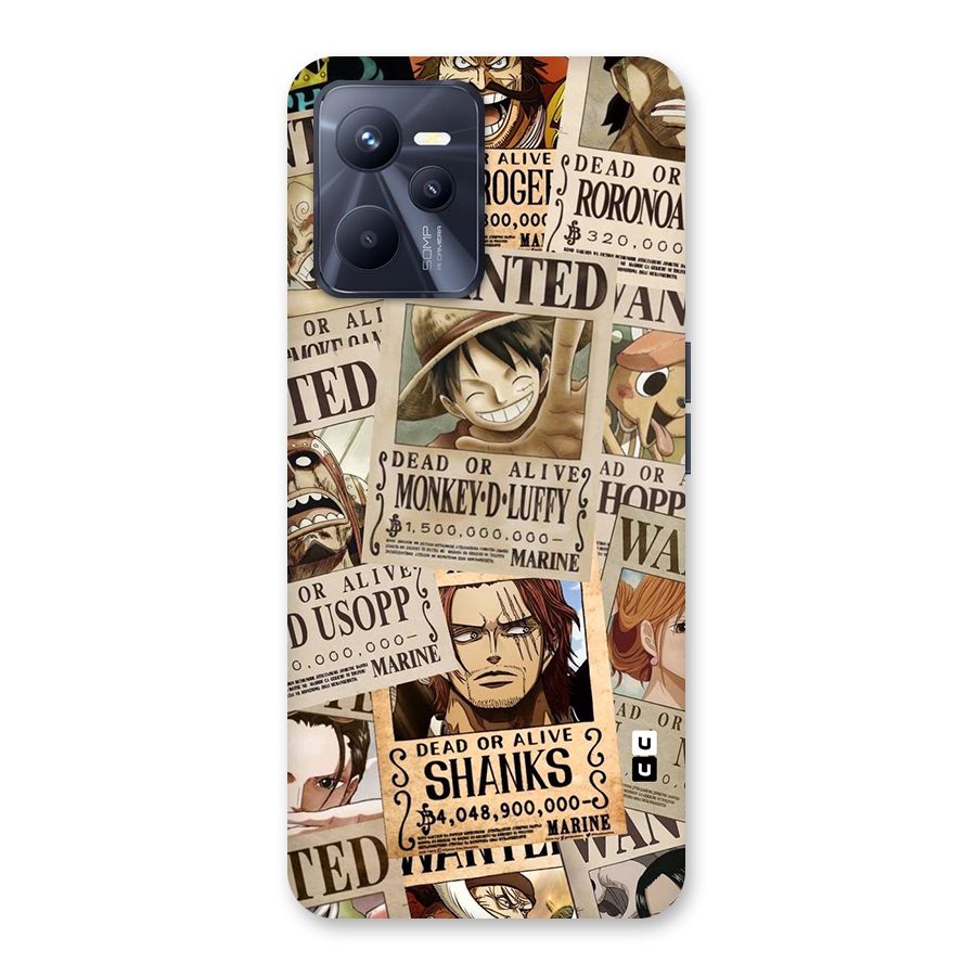 One Piece Most Wanted Back Case for Realme C35