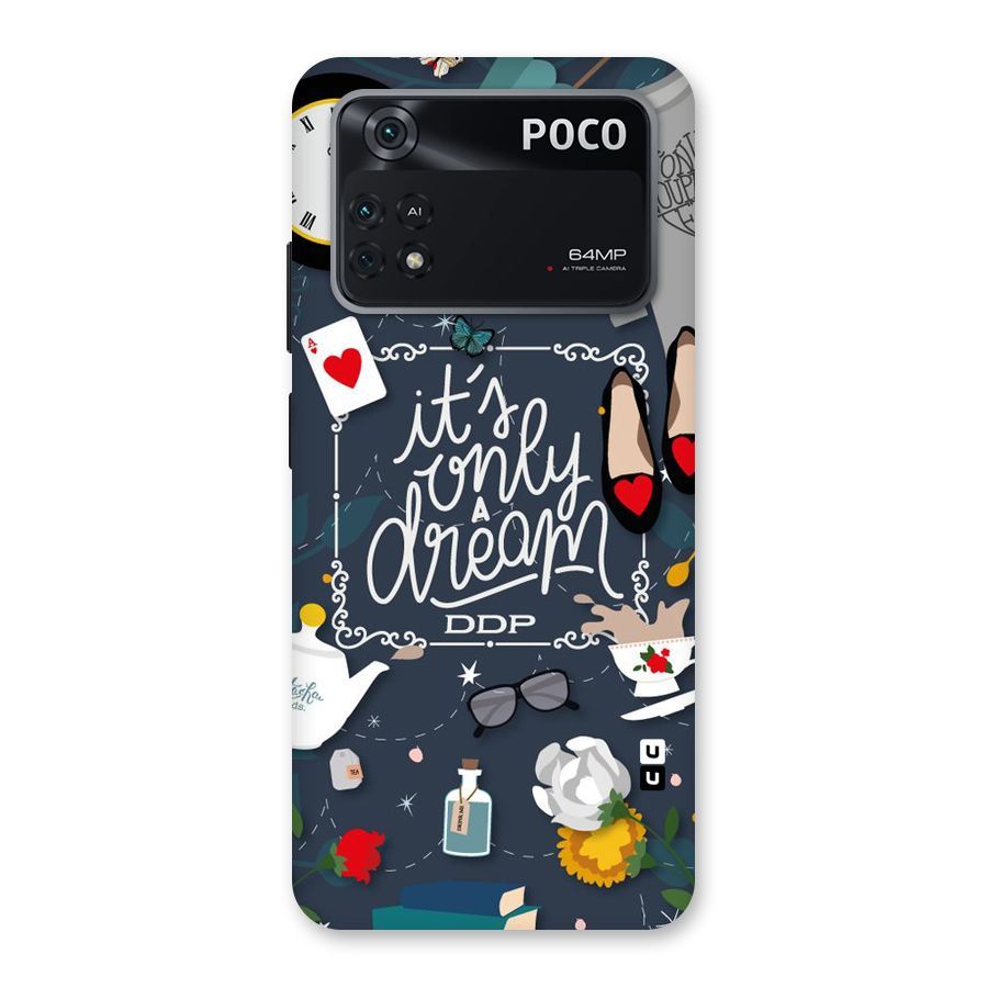 Only A Dream Back Case for Poco M4 Pro 4G