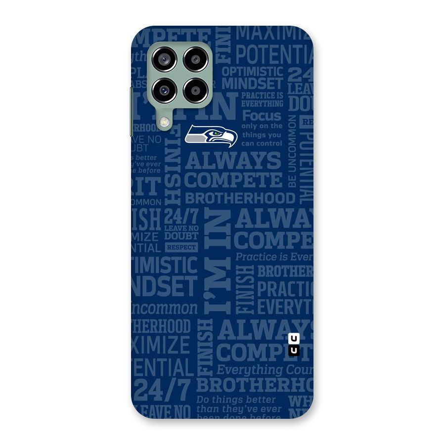 Optimistic Blue Back Case for Galaxy M33