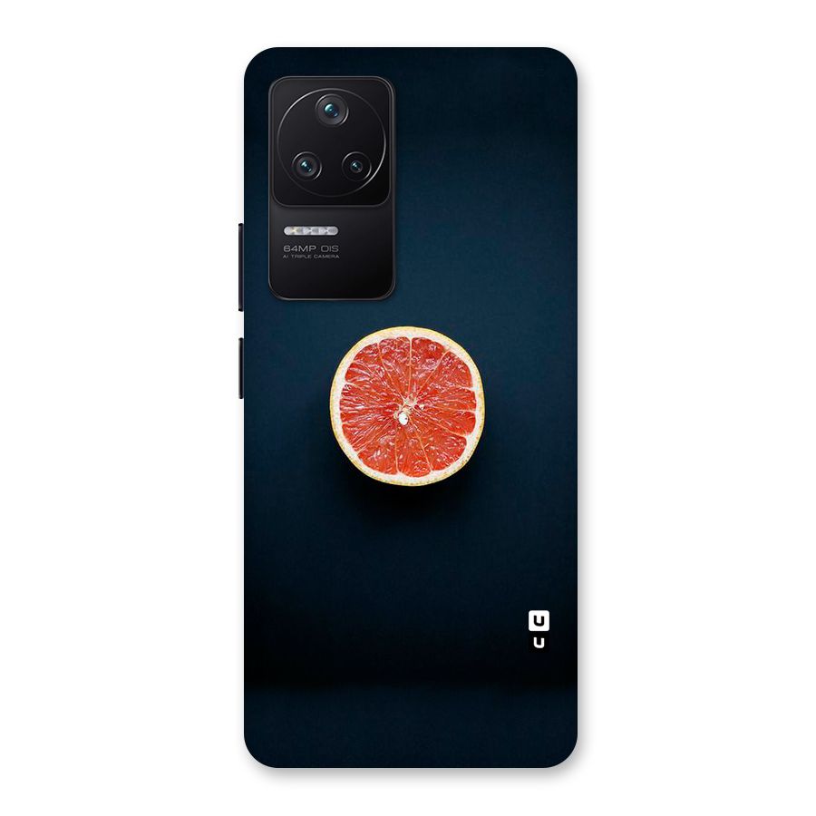 Orange Design Back Case for Poco F4 5G