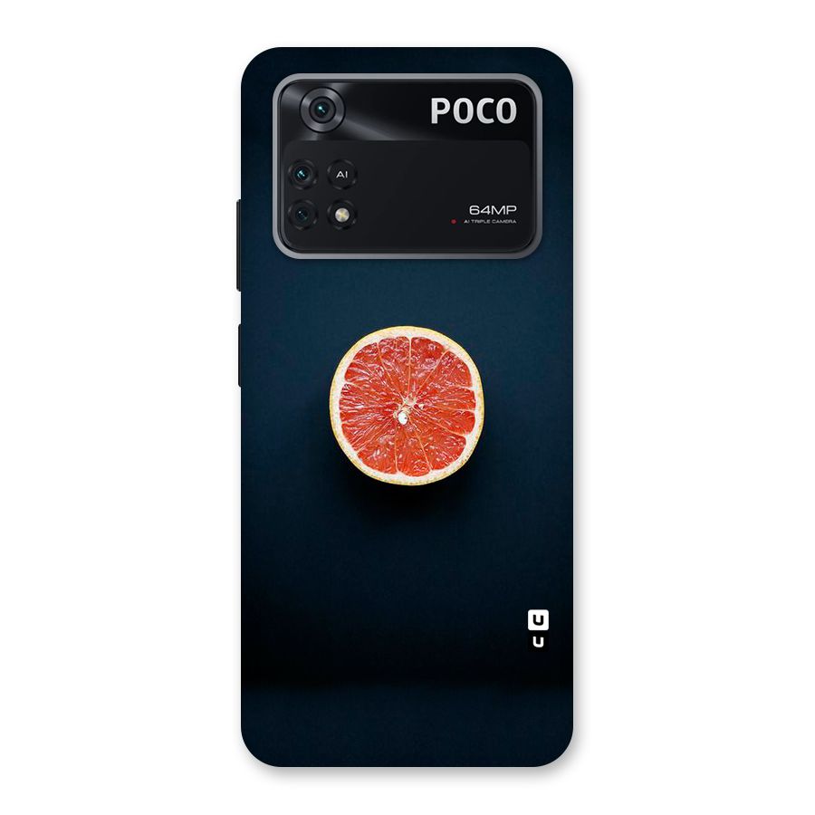 Orange Design Back Case for Poco M4 Pro 4G