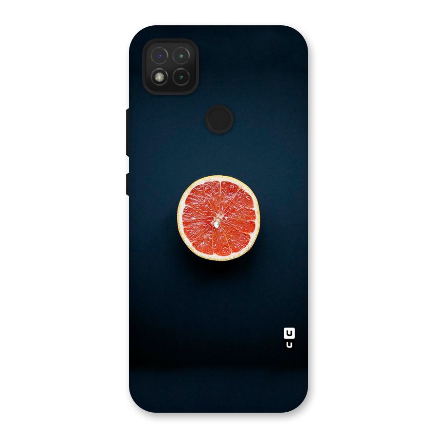 Orange Design Back Case for Redmi 9 Activ