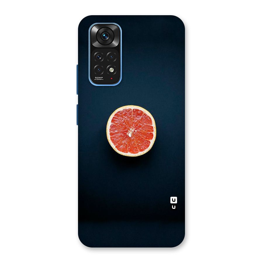 Orange Design Back Case for Redmi Note 11S