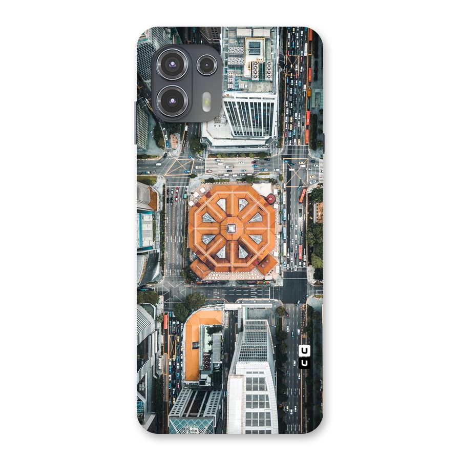 Orange Dome Back Case for Motorola Edge 20 Fusion