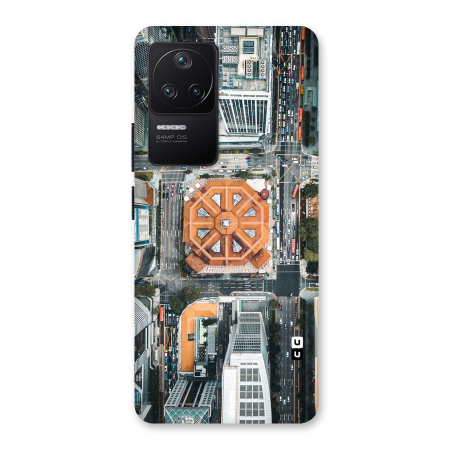 Orange Dome Back Case for Poco F4 5G