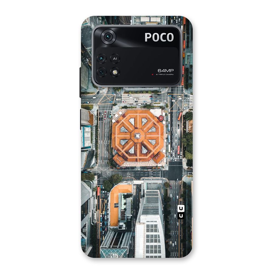 Orange Dome Back Case for Poco M4 Pro 4G