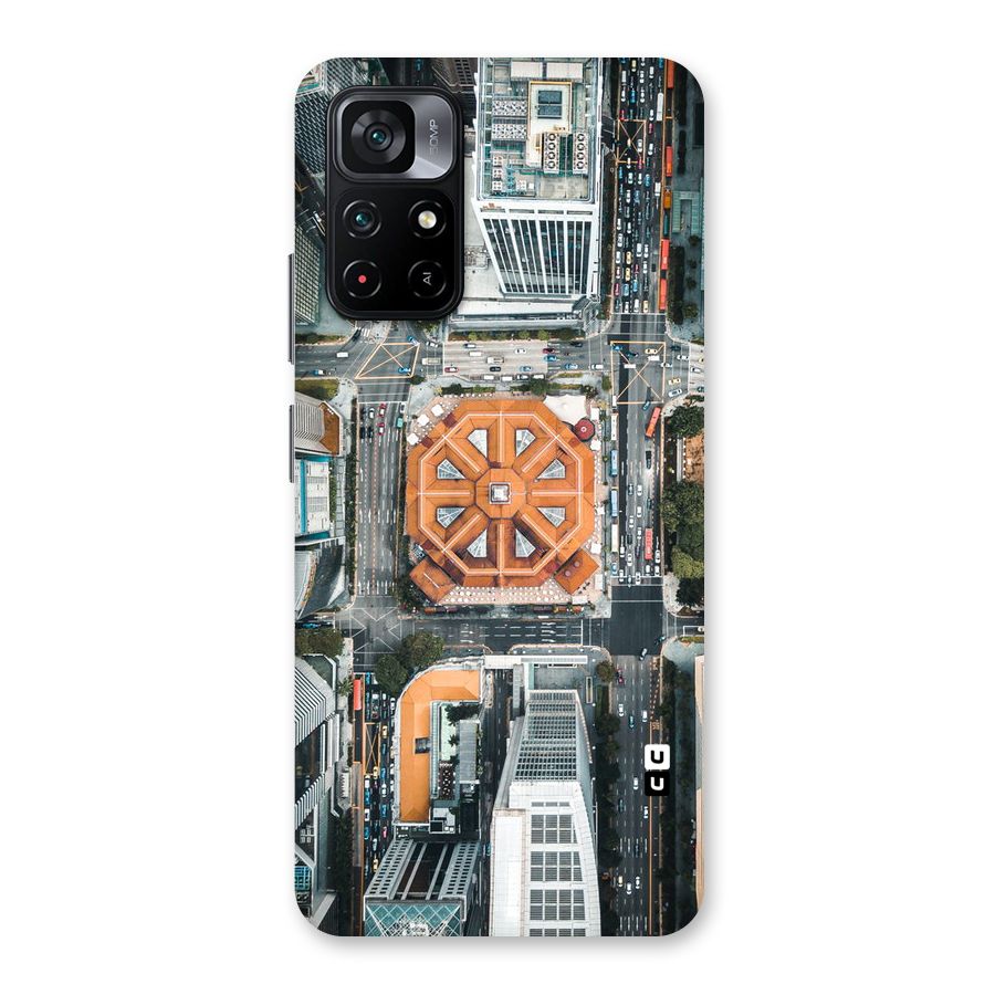 Orange Dome Back Case for Poco M4 Pro 5G
