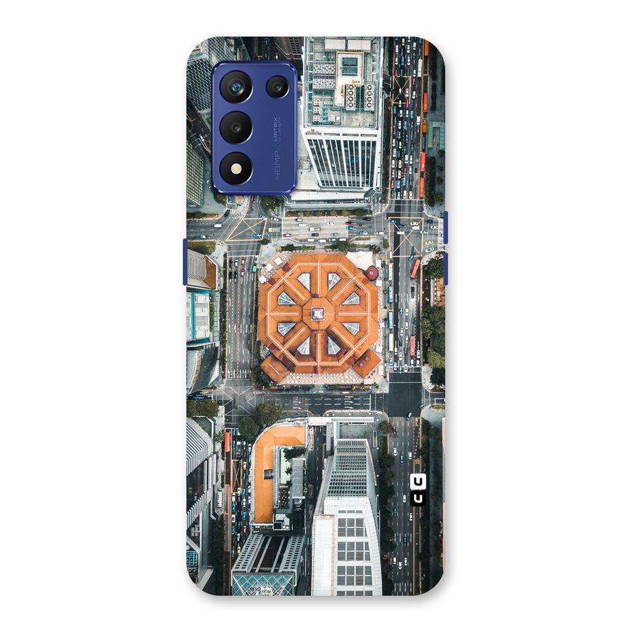 Orange Dome Back Case for Realme 9 5G Speed