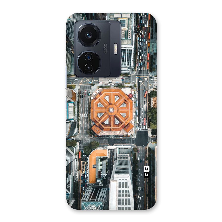 Orange Dome Back Case for Vivo T1 Pro