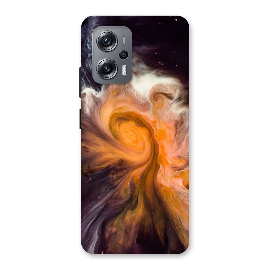 Orange Fusion Back Case for Redmi K50i