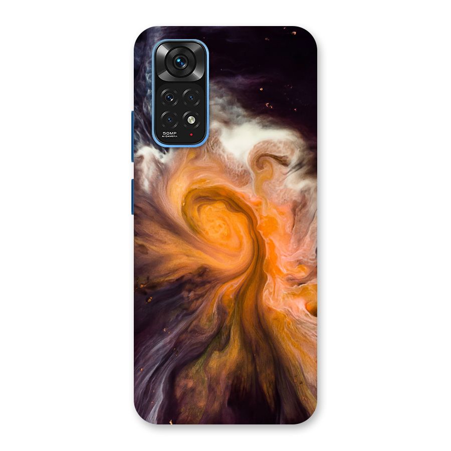 Orange Fusion Back Case for Redmi Note 11S