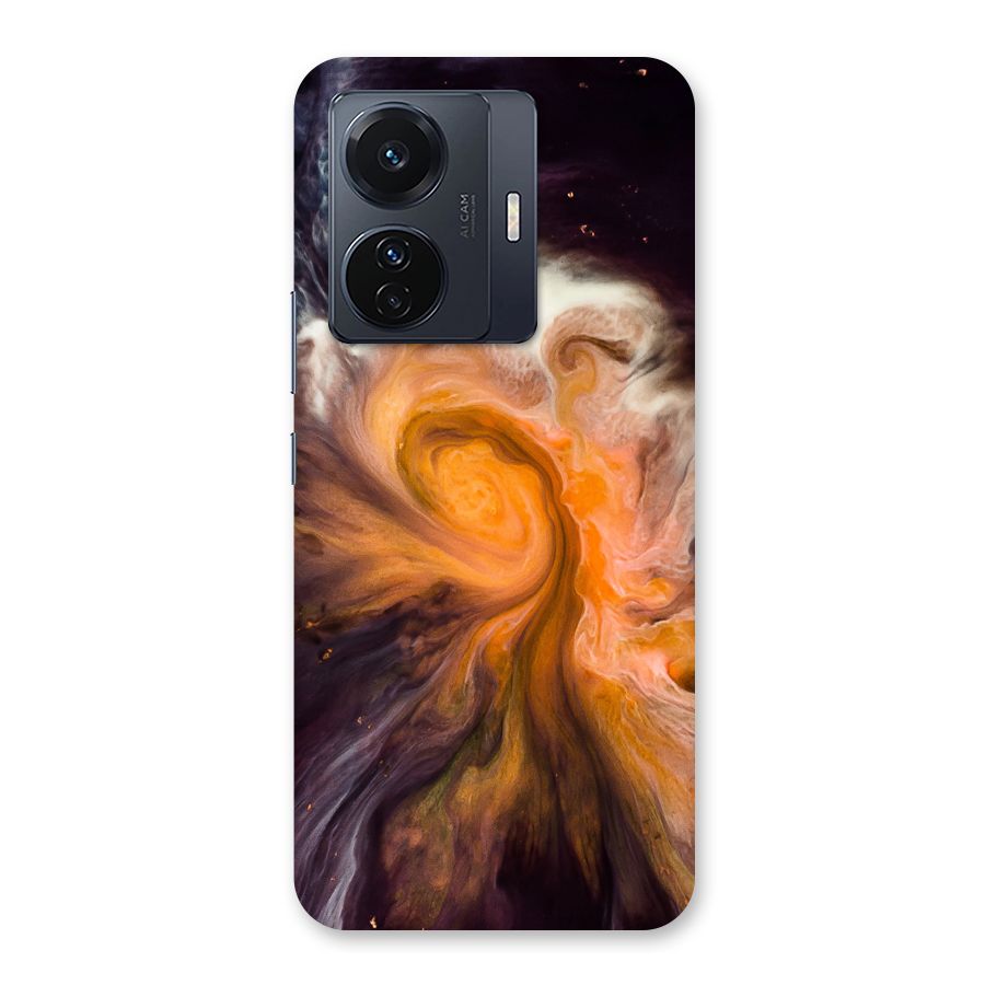 Orange Fusion Back Case for Vivo T1 Pro