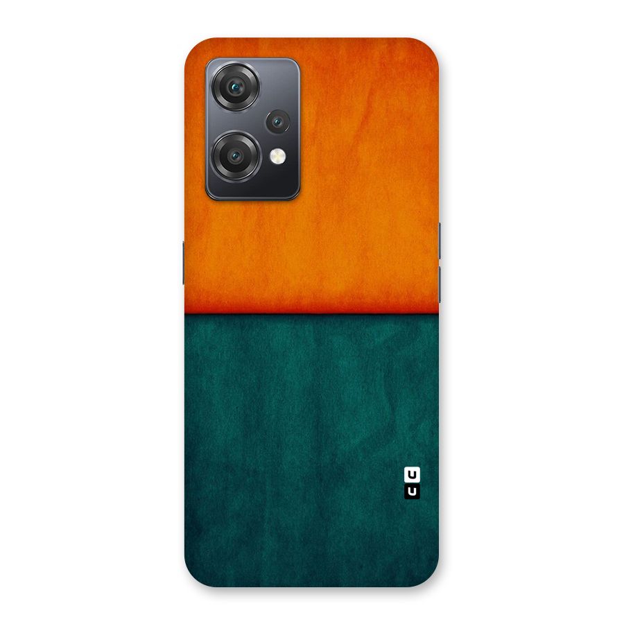 Orange Green Shade Back Case for OnePlus Nord CE 2 Lite 5G