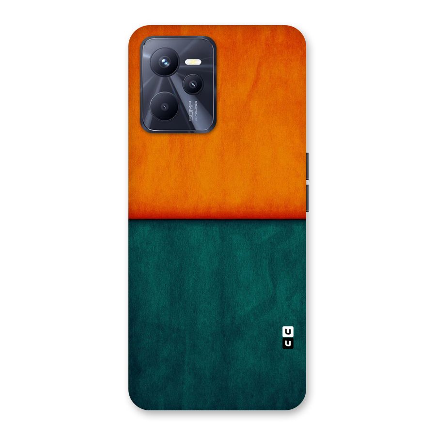 Orange Green Shade Back Case for Realme C35
