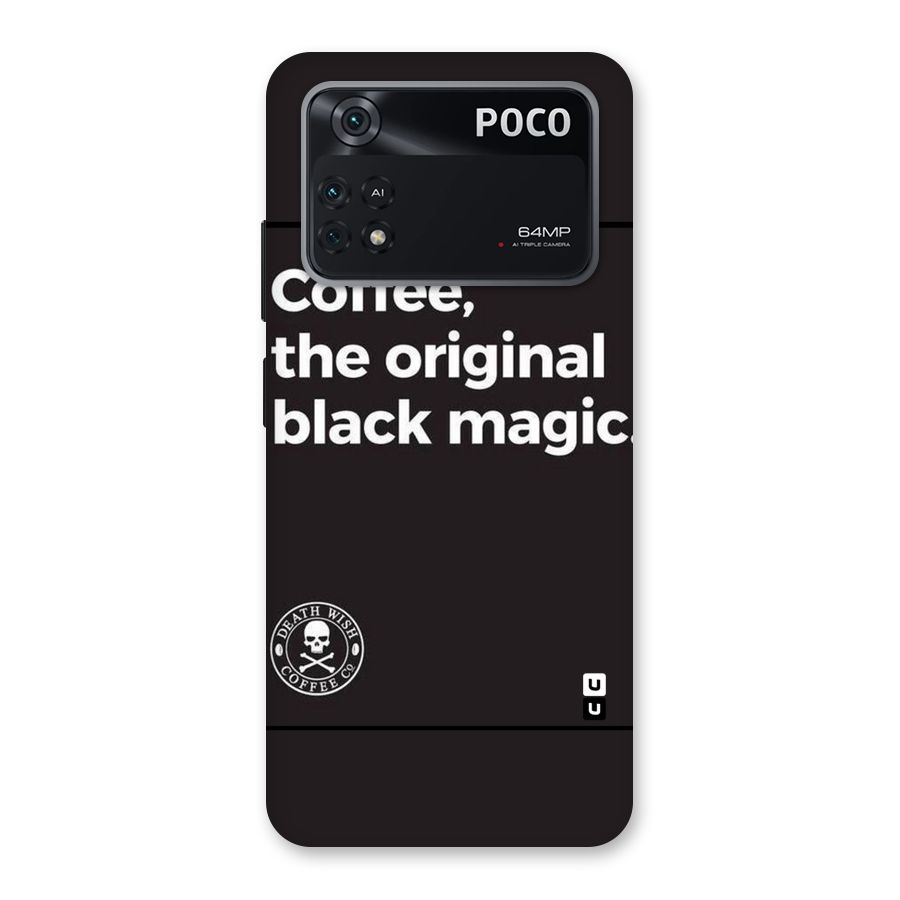 Original Black Magic Back Case for Poco M4 Pro 4G