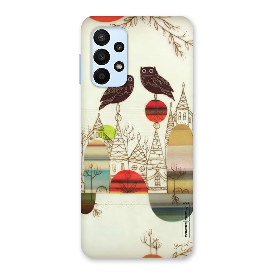 Owl Art Back Case for Galaxy A23