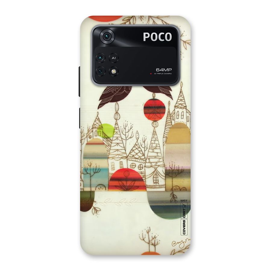 Owl Art Back Case for Poco M4 Pro 4G
