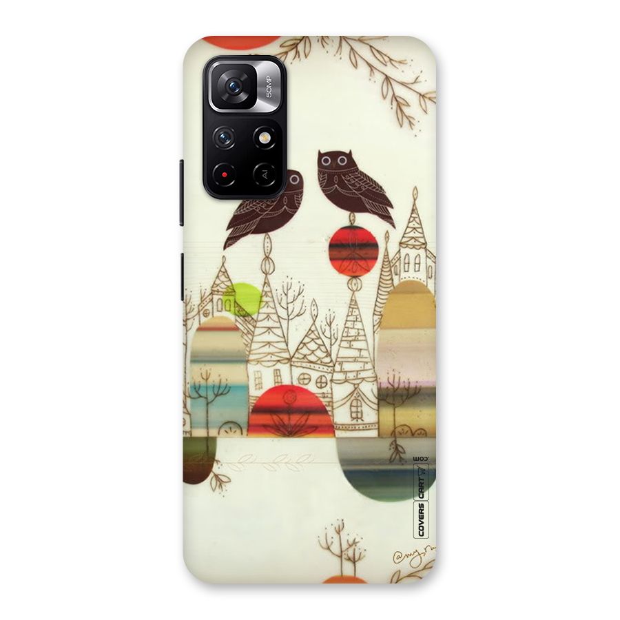 Owl Art Back Case for Redmi Note 11T 5G