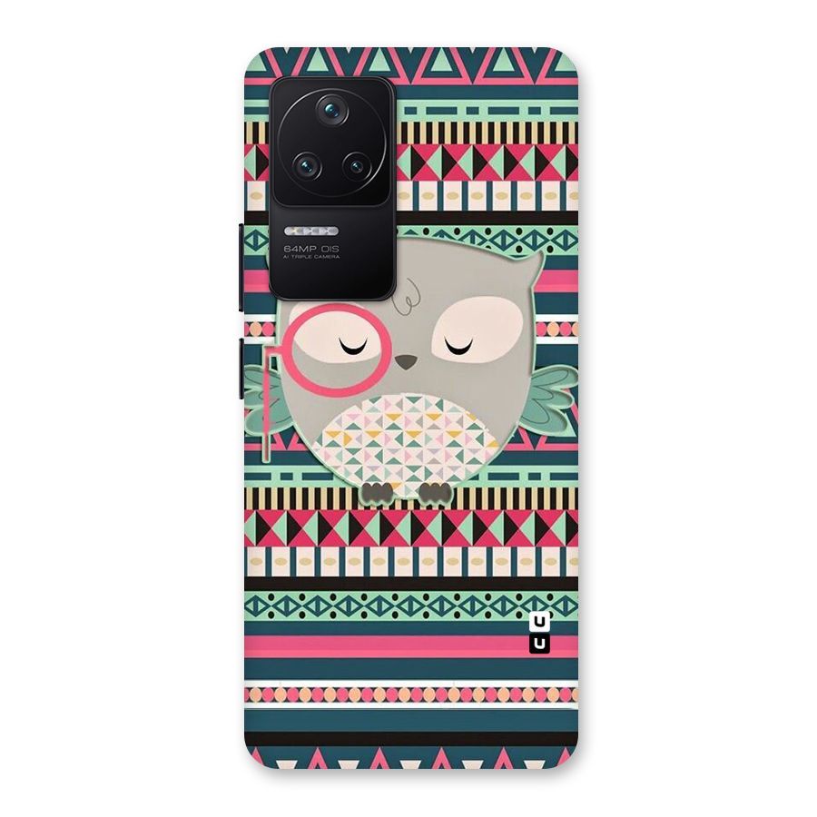 Owl Cute Pattern Back Case for Poco F4 5G