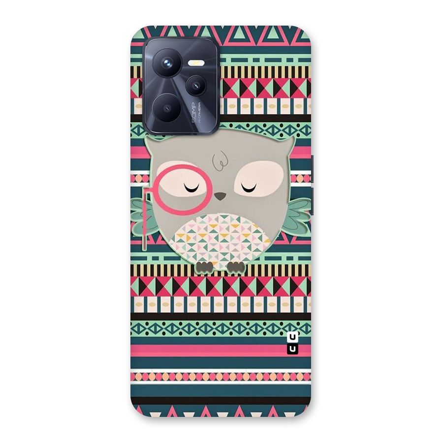 Owl Cute Pattern Back Case for Realme C35