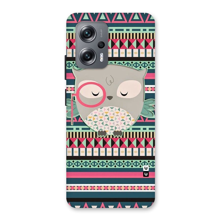Owl Cute Pattern Back Case for Redmi K50i