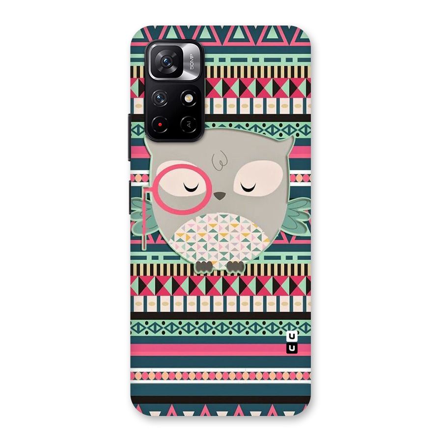Owl Cute Pattern Back Case for Redmi Note 11T 5G