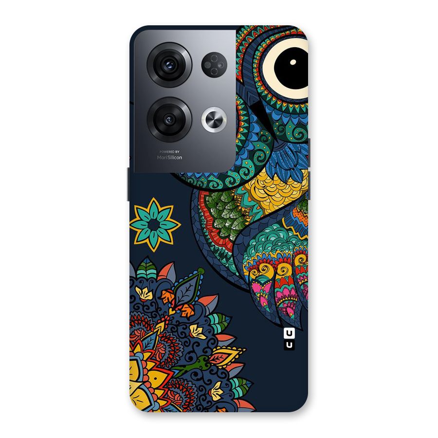 Owl Eyes Back Case for Oppo Reno8 Pro 5G