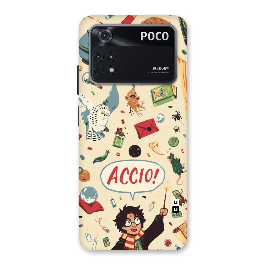 Owl Letter Back Case for Poco M4 Pro 4G