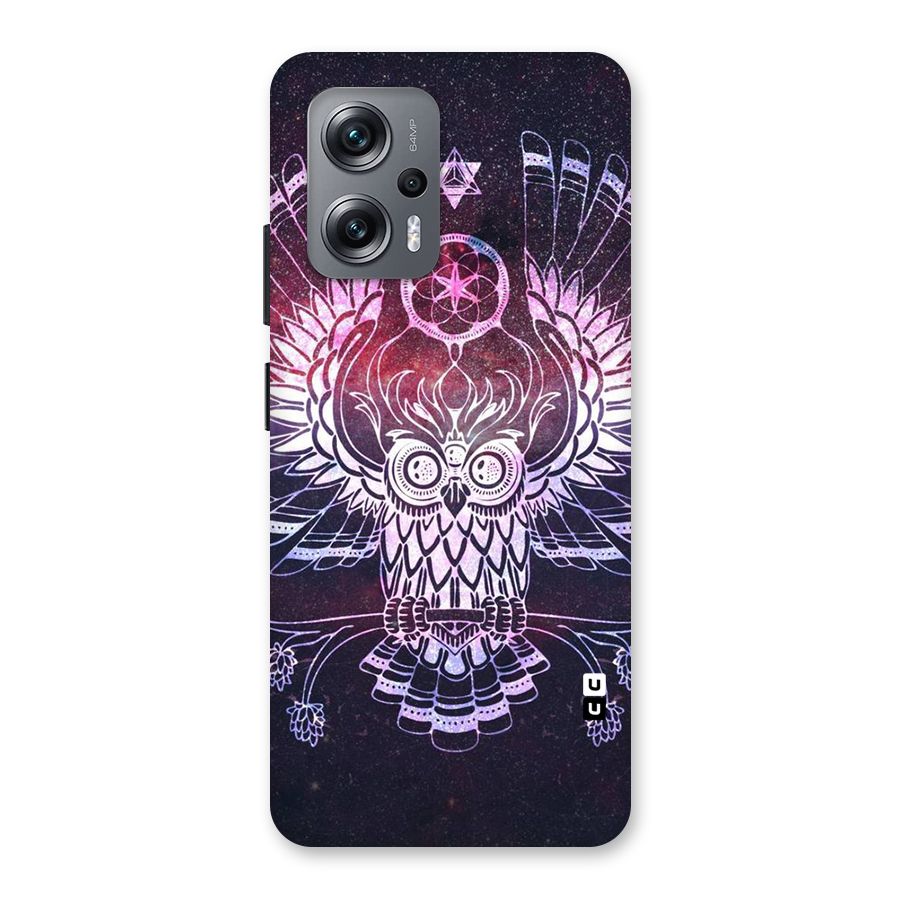 Owl Quirk Swag Back Case for Redmi K50i