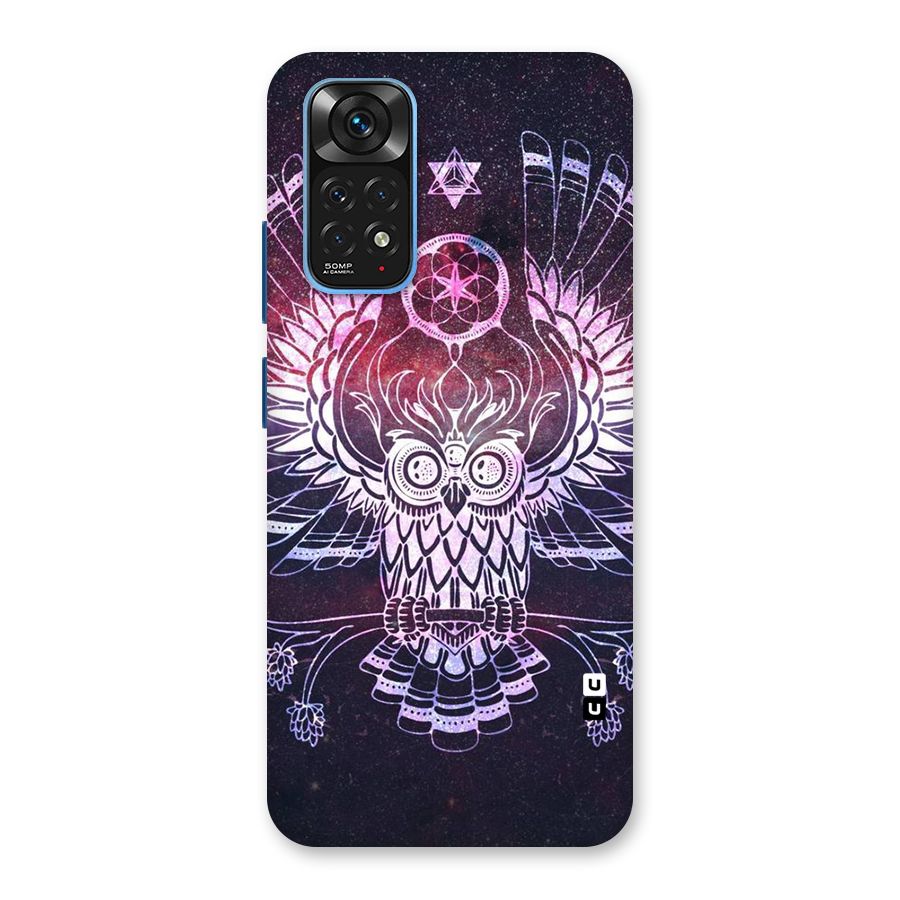 Owl Quirk Swag Back Case for Redmi Note 11S