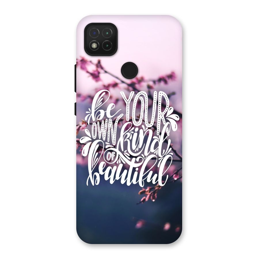 Own Kind of Beautiful Back Case for Redmi 9 Activ