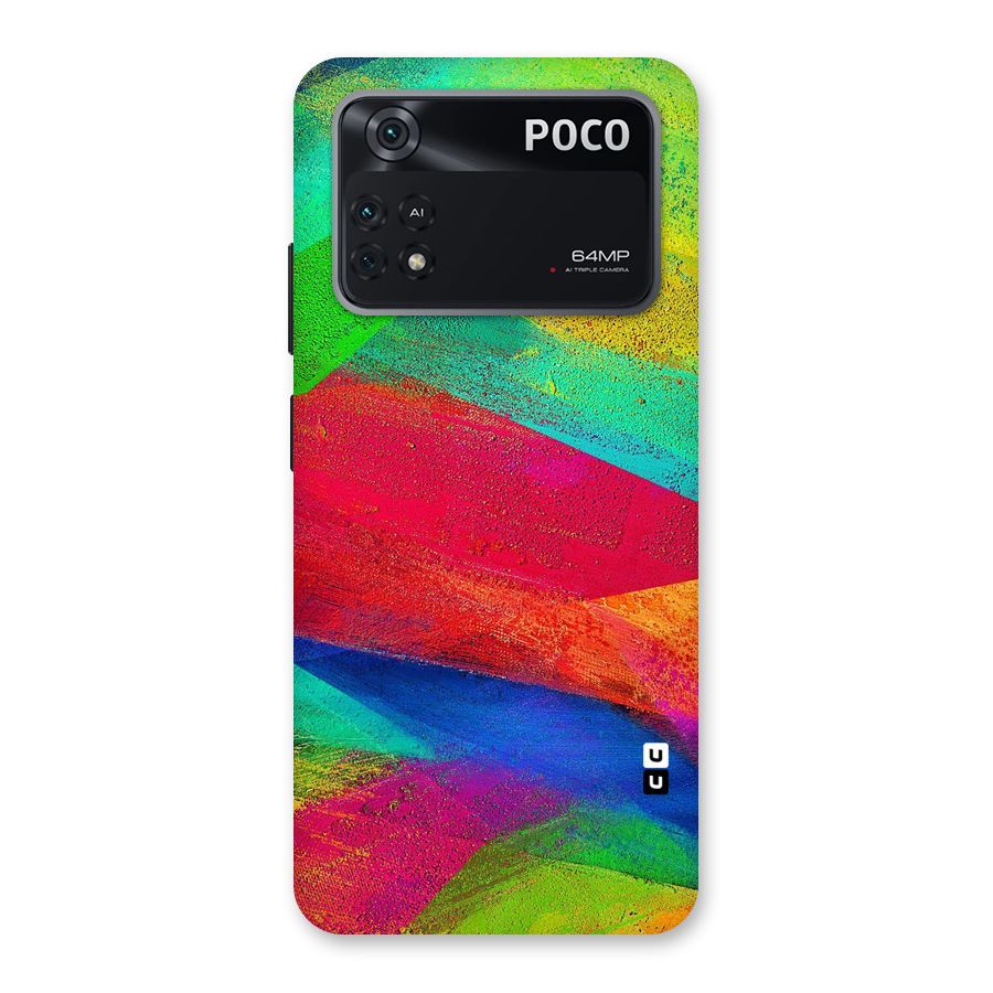 Paint Art Pattern Back Case for Poco M4 Pro 4G