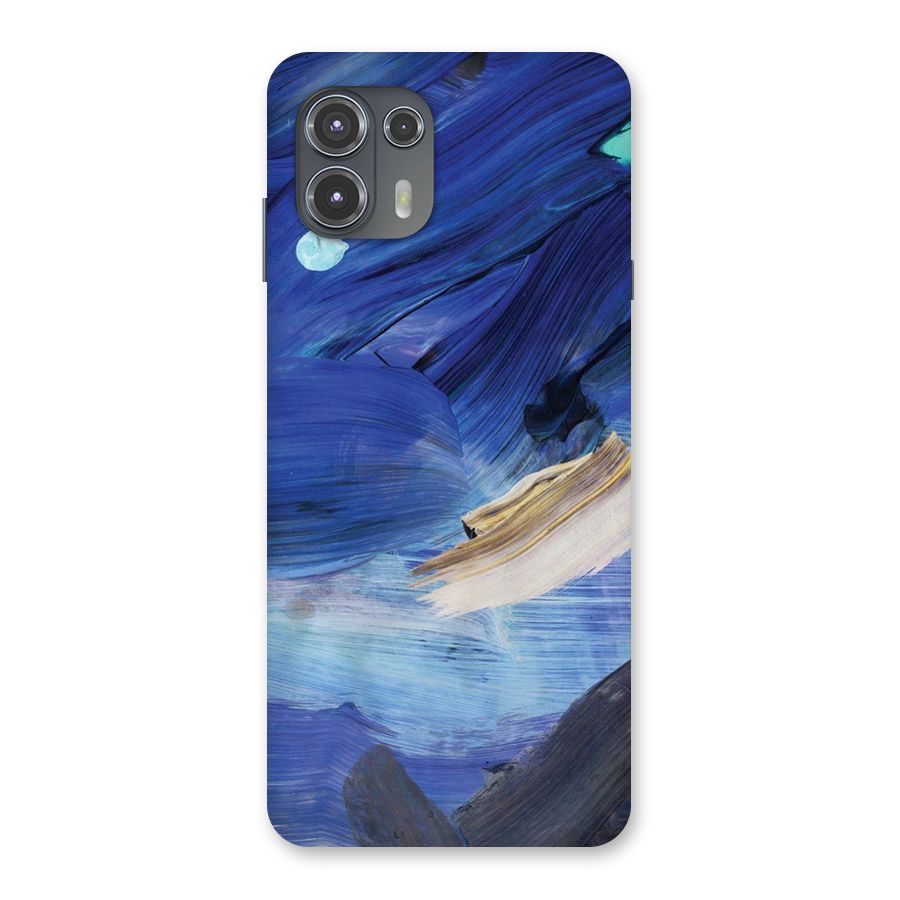 Paint Brush Strokes Back Case for Motorola Edge 20 Fusion