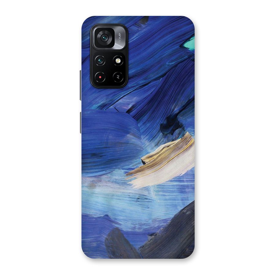 Paint Brush Strokes Back Case for Poco M4 Pro 5G