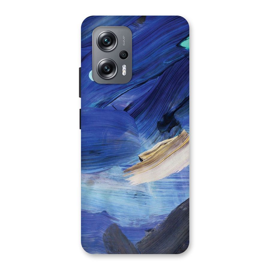 Paint Brush Strokes Back Case for Redmi K50i