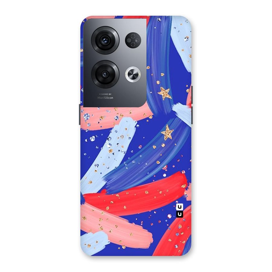 Paint Stars Back Case for Oppo Reno8 Pro 5G