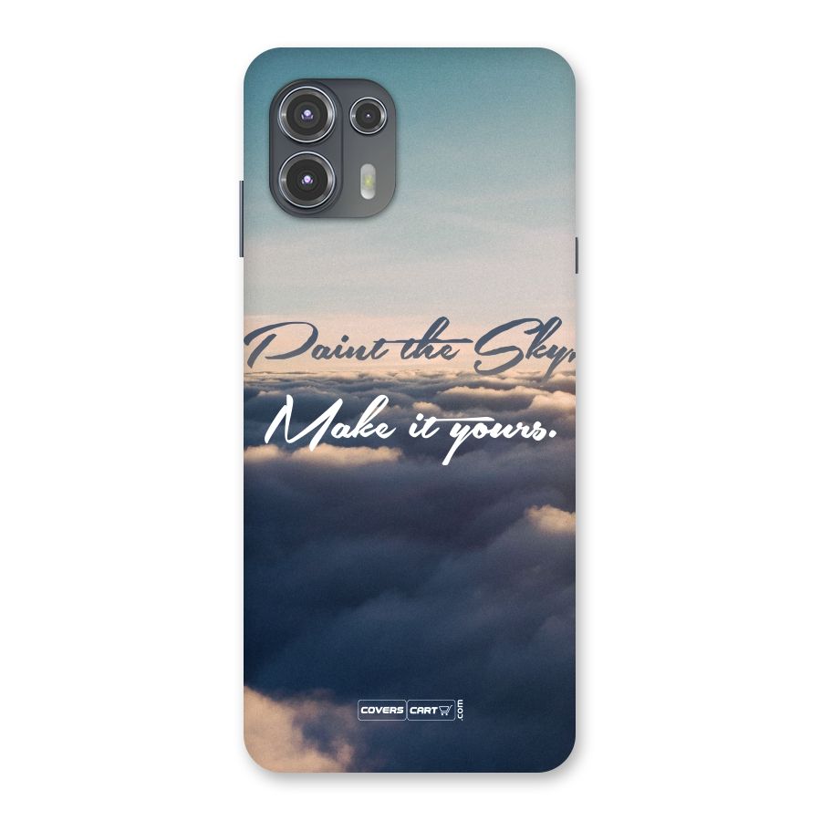 Paint the Sky Back Case for Motorola Edge 20 Fusion