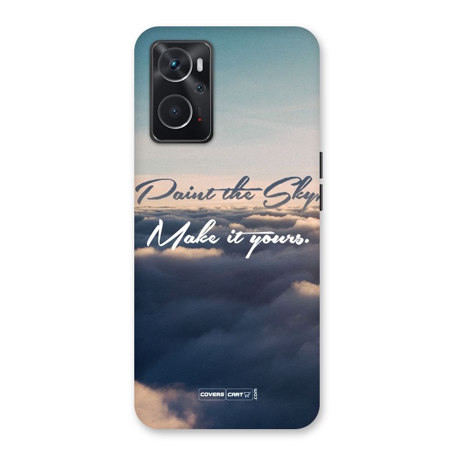 Paint the Sky Back Case for Oppo K10 4G