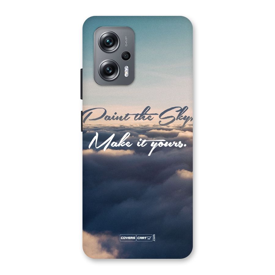 Paint the Sky Back Case for Redmi K50i