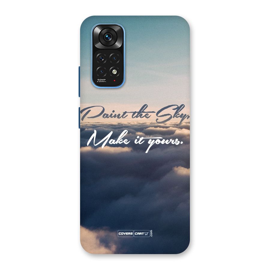 Paint the Sky Back Case for Redmi Note 11S