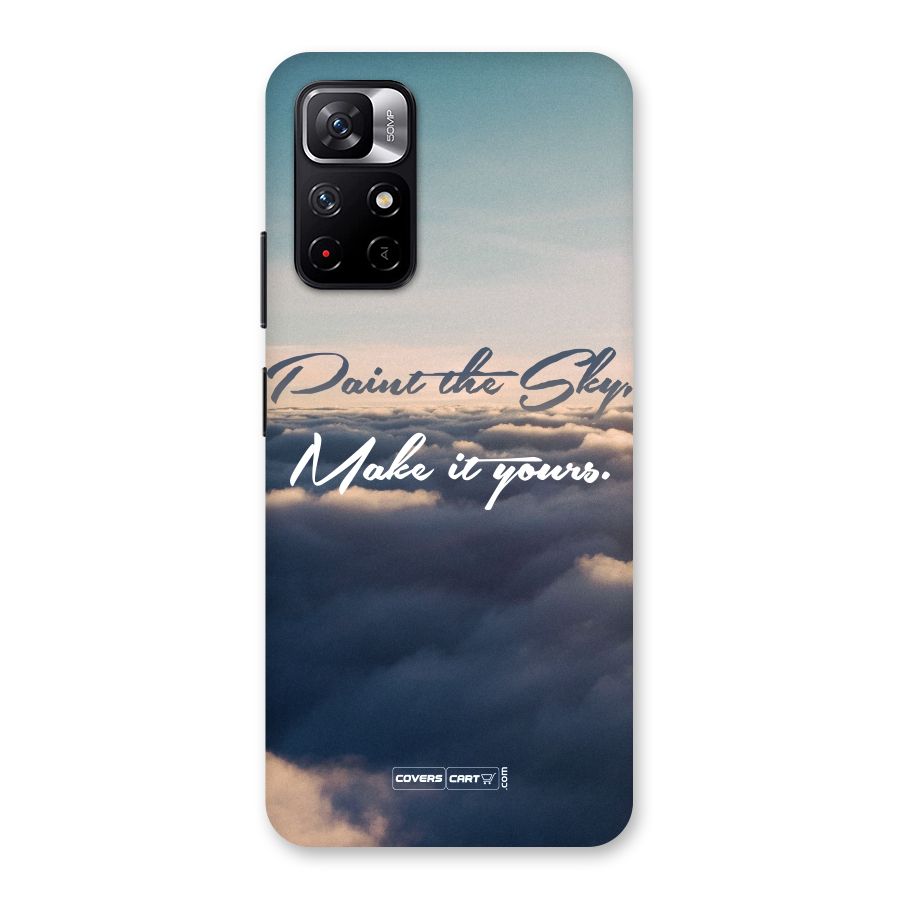Paint the Sky Back Case for Redmi Note 11T 5G