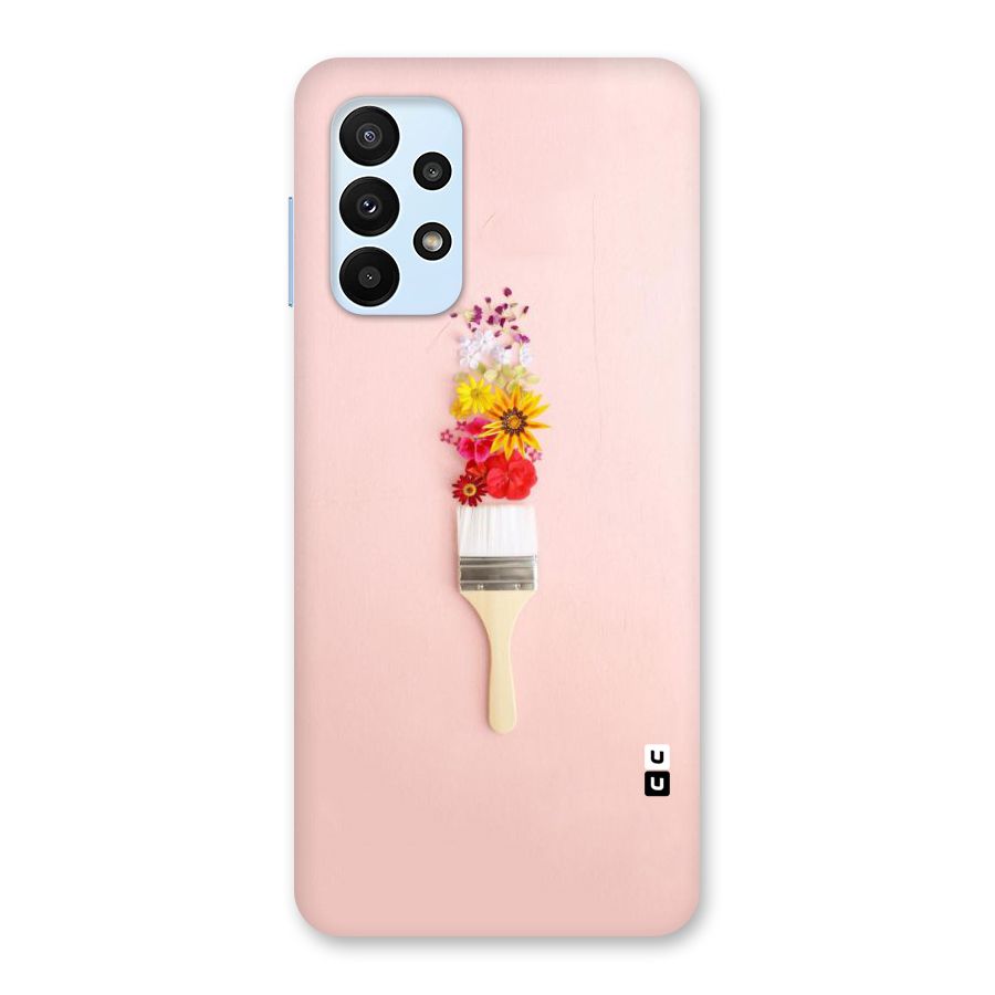 Painted Flowers Back Case for Galaxy A23